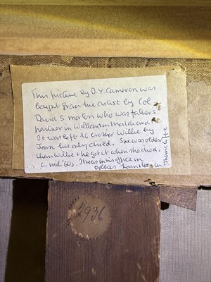 Lot 1081 - Sir David Young Cameron RA, RSA, RWS, RSW, RE...