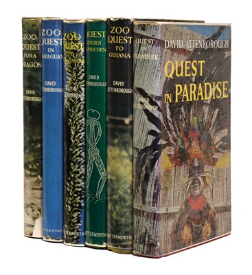 Lot 71 - Attenborough (David). Zoo Quest for a Dragon....