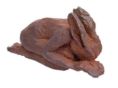 Lot 151 - Sophie Ryder (b.1943) "Kneeling" (2006) Signed...