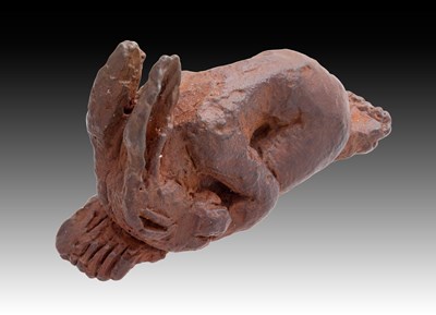 Lot 151 - Sophie Ryder (b.1943) "Kneeling" (2006) Signed...