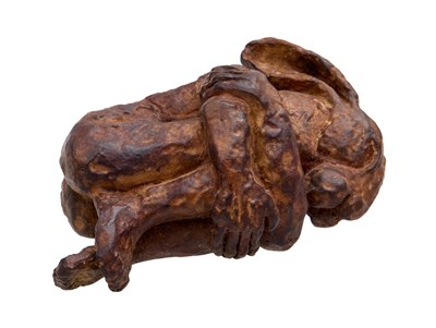 Lot 150 - Sophie Ryder (b.1963) "Curled Up" (2006)...