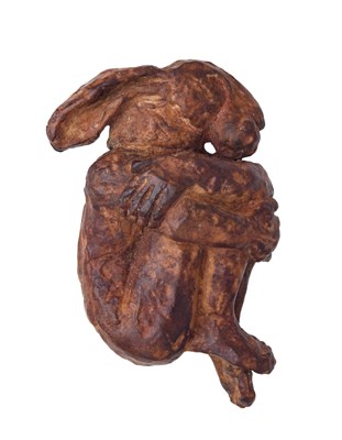 Lot 150 - Sophie Ryder (b.1963) "Curled Up" (2006)...