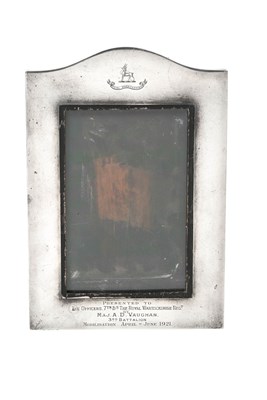 Lot 2164 - A George V Silver Photograph-Frame