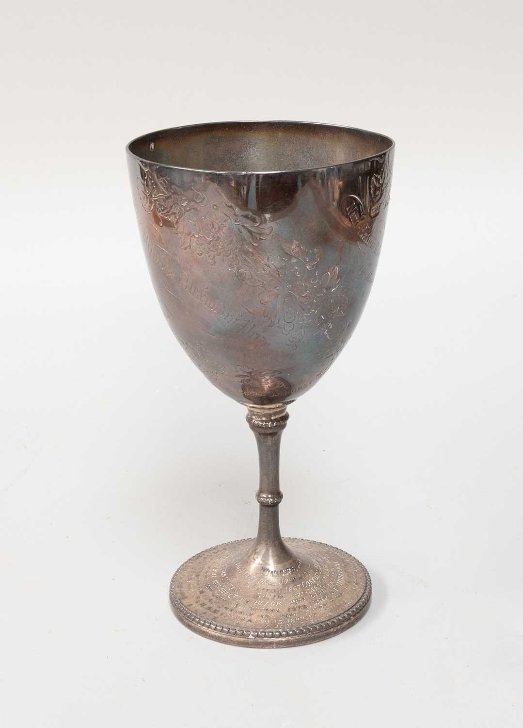 Lot 66 - A Victorian Silver Goblet, by William Smily,...