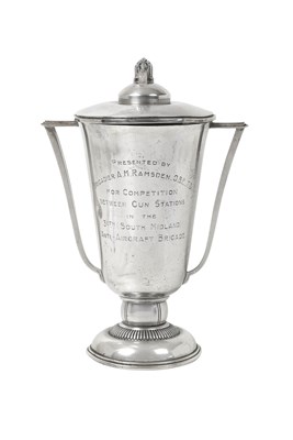 Lot 2174 - An Edward VIII Silver Two-Handled Cup and Cover