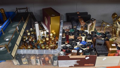 Lot 1265 - A Large Collection of Whisky Miniatures,...