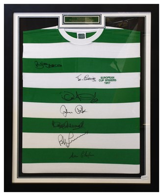 Lot 3010 - Celtic European Cup Winners 1967 Signed Shirt