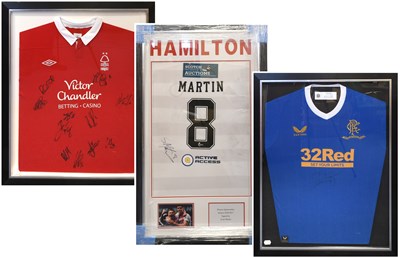 Lot 3015 - Three Signed Football Shirts