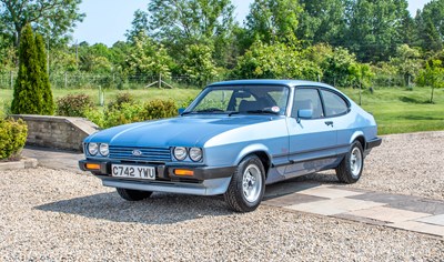 Lot 809 - 1985 Ford Capri Laser Registration Number:...