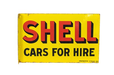 Lot 768 - SHELL CARS FOR HIRE: A Double-Sided...