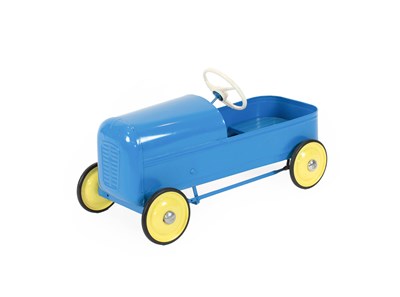 Lot 716 - A 1960's Metal Pedal Car, probably Triang,...