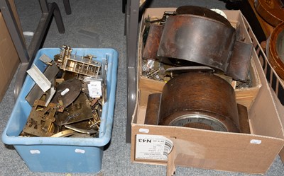 Lot 197 - A Large Selection of Mantel Clocks, Wall...