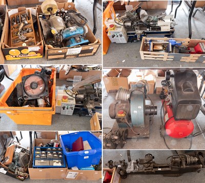 Lot 187 - A Selection of Clock Tools and Machines,...