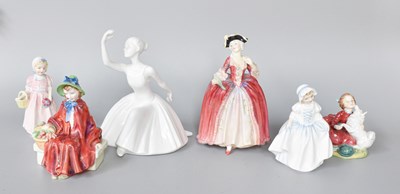 Lot 421 - Royal Doulton Figures, inlcuding "Home Again"...