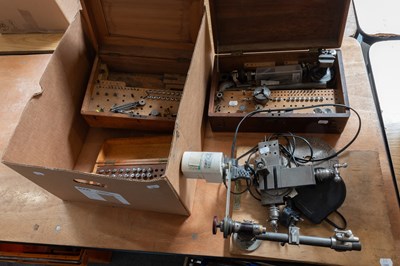 Lot 183 - Two Lorch & Schmidt Watchmakers Lathes, with...