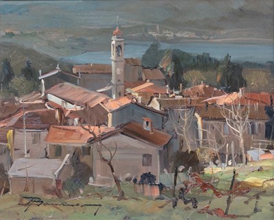 Lot 1117 - Arturo Bonanomi (1920-2010) Italian "Villa...
