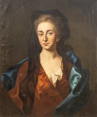 Lot 351 - Follower of Sir Godfrey Kneller (1646-1723)...