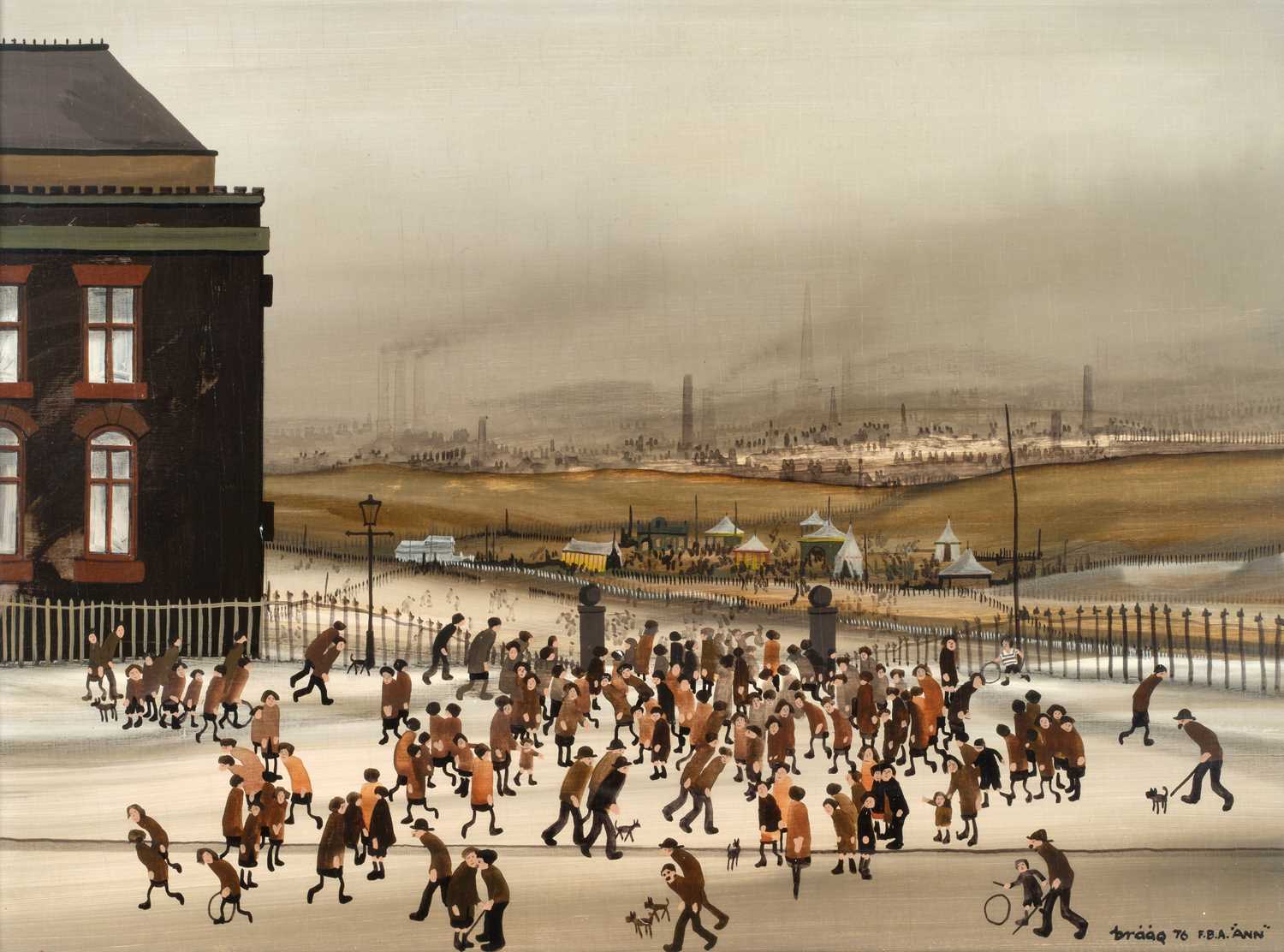 Lot 18 - Brian Shields 'Braaq' FBA (1951-1997) "Runcorn...