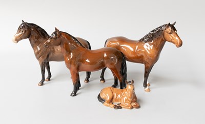 Lot 409 - Beswick Mountain and Moorland Ponies,...