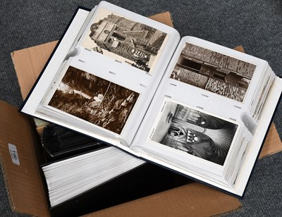 Lot 196 - UK Topographical Postcards, a collection of...