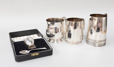 Lot 134 - A George V Silver Mug, by William Greenwood...