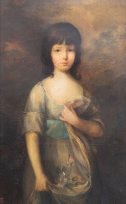 Lot 1044 - Manner of Sir Joshua Reynolds Portrait of a...