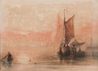 Lot 1037 - Joseph Newington Carter (1835-1871) "Off the...