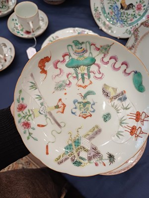 Lot 47 - A Chinese Porcelain Saucer, Jiaqing reign mark...
