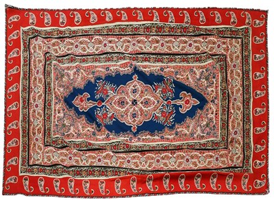 Lot 2300 - A 19th Century Persian Embroidered Panel,...