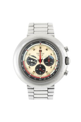 Lot 2237 - Tissot: A Stainless Steel Chronograph...
