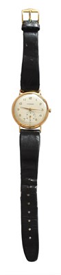Lot 321 - An 18 Carat Gold Garrard Wristwatch, case with...