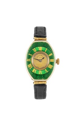Lot 2226 - West End Watch Co: A Lady's 18 Carat Gold...