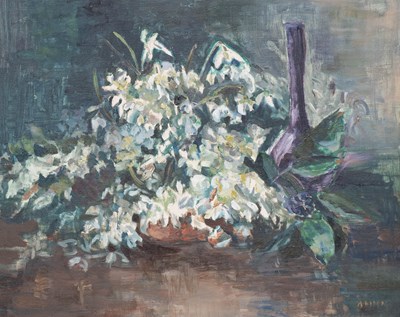 Lot 1051 - A.N.N. Mackinlay (20th Century) "Snowdrops"...