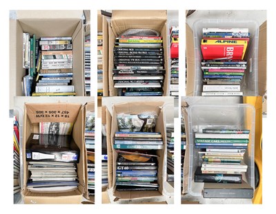 Lot 695 - Motor Car/Racing Books, a large collection,...