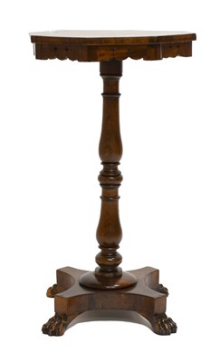 Lot 549 - A William IV Rosewood Tripod Table, 2nd...