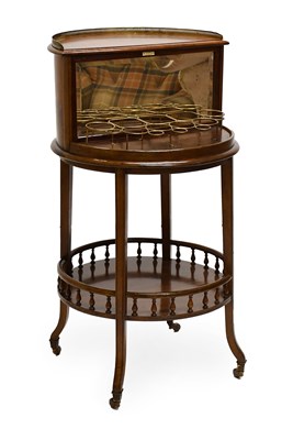 Lot 547 - A Late 19th/Early 20th Century Mahogany...