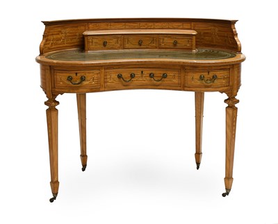 Lot 530 - A Late Victorian Satinwood and...