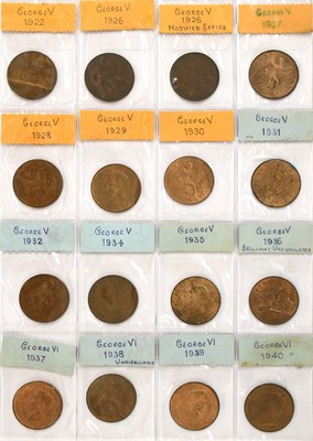 Lot 92 - An Album of British Pennies, from Victoria to...