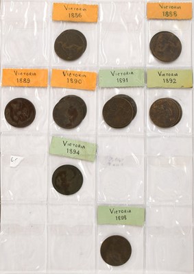 Lot 92 - An Album of British Pennies, from Victoria to...