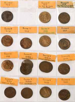 Lot 92 - An Album of British Pennies, from Victoria to...