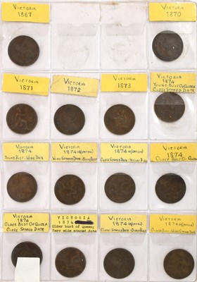 Lot 92 - An Album of British Pennies, from Victoria to...
