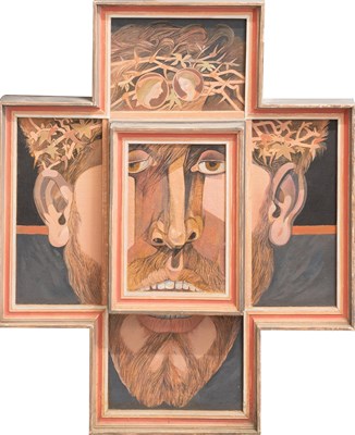 Lot 1070 - British School (20th century) Surrealist...