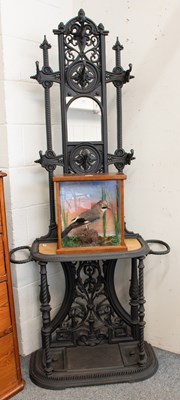 Lot 1181 - A 20th Cenutry Cast Iron Hall Stand in 19th...