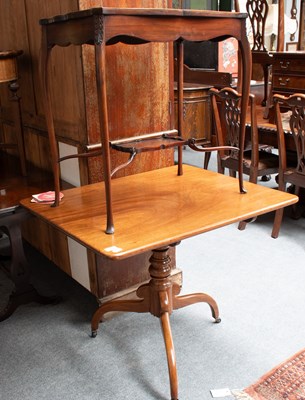 Lot 1273 - A Victorian Snap-Top Breakfast Table...