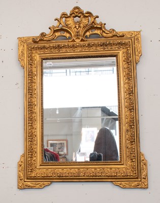 Lot 1182 - A 19th Century Style Gilt Framed Mirror,...