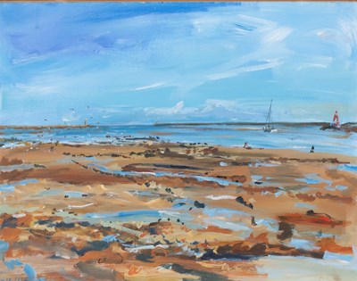 Lot 1169 - Emma Holiday (Contemporary) "Low Tide, North...