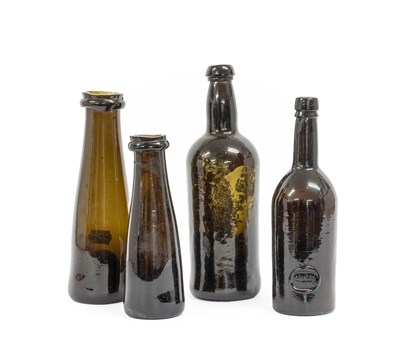 Lot 66 - An Olive Green Glass Wine Bottle, early 19th...