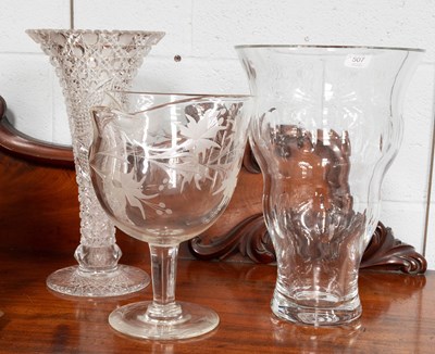 Lot 507 - A Large Waterford Crystal Vase, by John Rocha,...