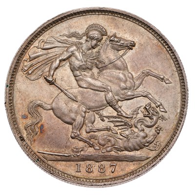 Lot 51 - Victoria, Crown 1887, (Bull 2585, ESC 296,...