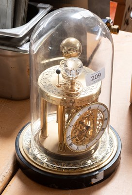 Lot 209 - A Modern Calendar Orrery Mantel Timepiece,...